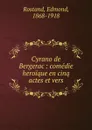 Cyrano de Bergerac - Edmond Rostand