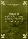 Olinde et Sophronie - Mercier Louis-Sébastien