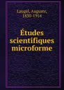 Etudes scientifiques microforme - Auguste Laugel