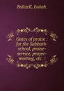 Gates of praise - Isaiah Baltzell