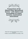 Transactions of the Illinois State Agricultural Society. Volume 3 - Simeon Francis