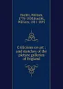Criticisms on art - William Hazlitt