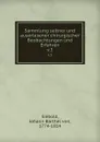 Sammlung seltner und auserlesener chirurgischer Beobachtungen und Erfahren - Johann Barthel von Siebold