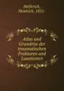 Atlas und Grundriss der traumatischen Frakturen und Luxationen - Heinrich Helferich