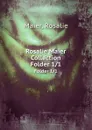 Rosalie Maier Collection - Rosalie Maier