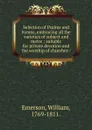 Selection of Psalms and hymns - William Emerson
