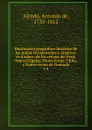 Diccionario geografico-historico de las Indias Occidentales o America - Antonio de Alcedo