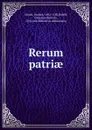 Rerum patriae - Andrea Alciati
