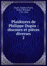 Plaidoyers de Philippe Dupin. Volume 2 - Eugène Dupin