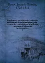 Supplement au Repertoire universel et raisonne de jurisprudence civile, criminelle, canonique et beneficiale - Joseph-Nicolas Guyot
