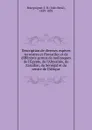 Description de diverses especes terrestres et fluviatiles et de differents genres de mollusques - Jules René Bourguignat