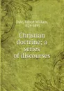 Christian doctrine - Dale Robert William