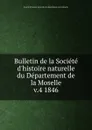 Bulletin de la Societe d.histoire naturelle du Departement de la Moselle - 