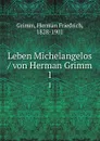 Leben Michelangelos. Band 1 - Herman Friedrich Grimm