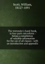 The teetotaler.s hand-book, in four parts microform - William Scott