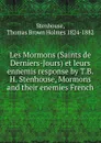 Les Mormons - Thomas Brown Holmes Stenhouse