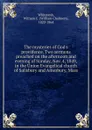 Two sermons. preached on the afternoon and evening of Sunday Nov. 4 1849 - William Chalmers Whitcomb