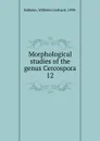 Morphological studies of the genus Cercospora - Wilhelm Gerhard Solheim