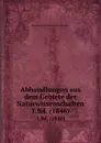 Abhandlungen aus dem Gebiete der Naturwissenschaften. Band 1 - Naturwissenschaftlicher Verein in Hamburg