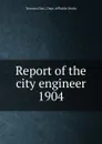 Annual report of the city engineer of Toronto for 1904 - Toronto City Engineer's Dept