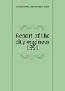 Report of the city engineer - Toronto Ont. Dept. of Public Works