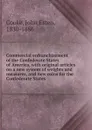 Commercial enfranchisement of the Confederate States of America - John Esten Cooke