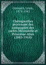 Chetognathes provenant des campagnes des yachts Hirondelle et Princesse-Alice (1885-1910) - Louis Germain