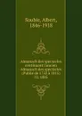 Almanach des spectacles. Tome 12 - Albert Soubies