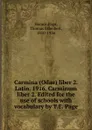 Carminum. Liber 2 - Q. Horatii Flacci