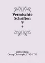 Vermischte Schriften - Georg Christoph Lichtenberg