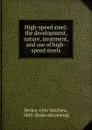 High-speed steel - Otto Matthew Becker