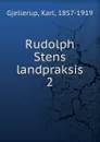 Rudolph Stens landpraksis. Bind 2 - Karl Gjellerup