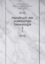 Handbuch der praktischen Genealogie - Eduard Karl Heinrich Heydenreich