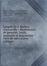 L.esprit - Jules Barbey d'Aurevilly