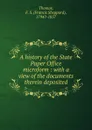 A history of the State Paper Office microform - Francis Sheppard Thomas