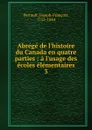 Abrege de l.histoire du Canada. Partie 3 - Joseph-François Perrault