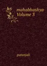 mahabhashya Volume 3 - Patanjali