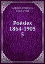 Poesies 1886-1890. Arriere-Saison. Les paroles sinceres - François Coppée