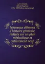 Nouveaux elemens d.histoire generale. Volume 1 - David Eugène Levi-Alvarès