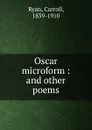 Oscar microform - Carroll Ryan