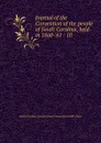 Journal of the Convention of the people of South Carolina - South Carolina. Constitutional Convention