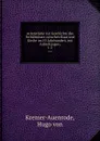 Actenstucke zur Geschichte des Verhaltnisses zwischen Staat und Kirche im 19. Jahrhundert, mit Anberkungen - Hugo von Kremer-Auenrode