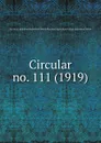 Circular - New Jersey Agricultural Experiment Station