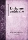 Litterature americaine - William Peterfield Trent