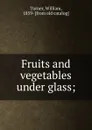 Fruits and vegetables under glass - William Turner
