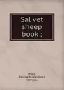 Sal vet sheep book - Roscoe M. Wood