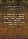 Les tableaux de M. le comte de Forbin, ou, La mort de Pline l.Ancien, et Ines de Castro. Nouvelles historiques, par Mme la comtesse de Genlis - Genlis Stéphanie Félicité