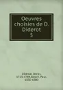 Oeuvres choisies de D. Diderot - Denis Diderot