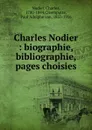 Charles Nodier - Charles Nodier
