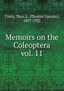 Memoirs on the Coleoptera - Thos. L. Casey